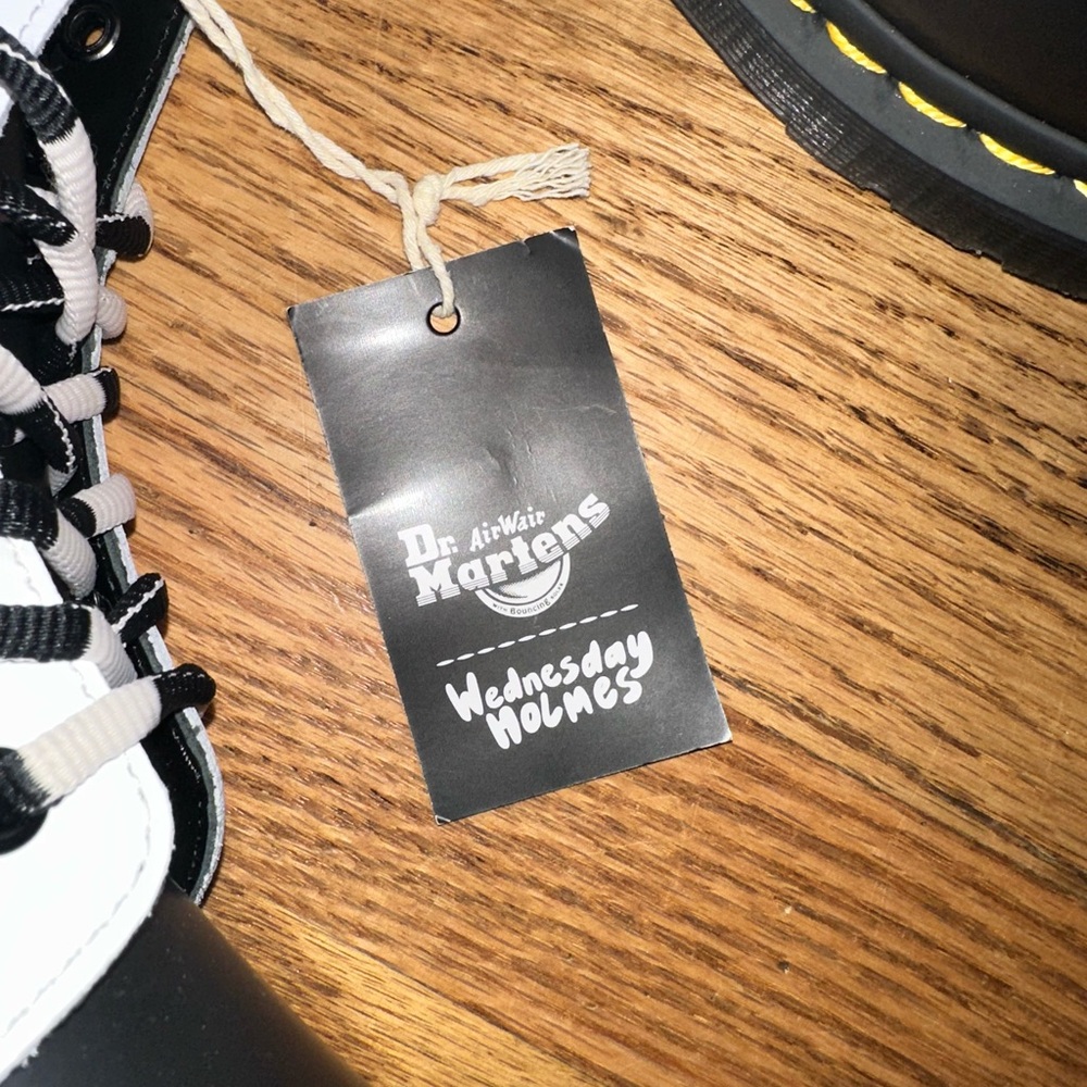 Dr. Martens Colorful Graphic Combat Boots - Picture 11 of 11